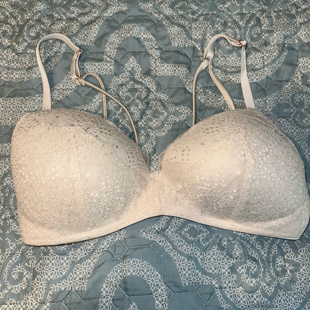 pink by Victoria secret lace bra